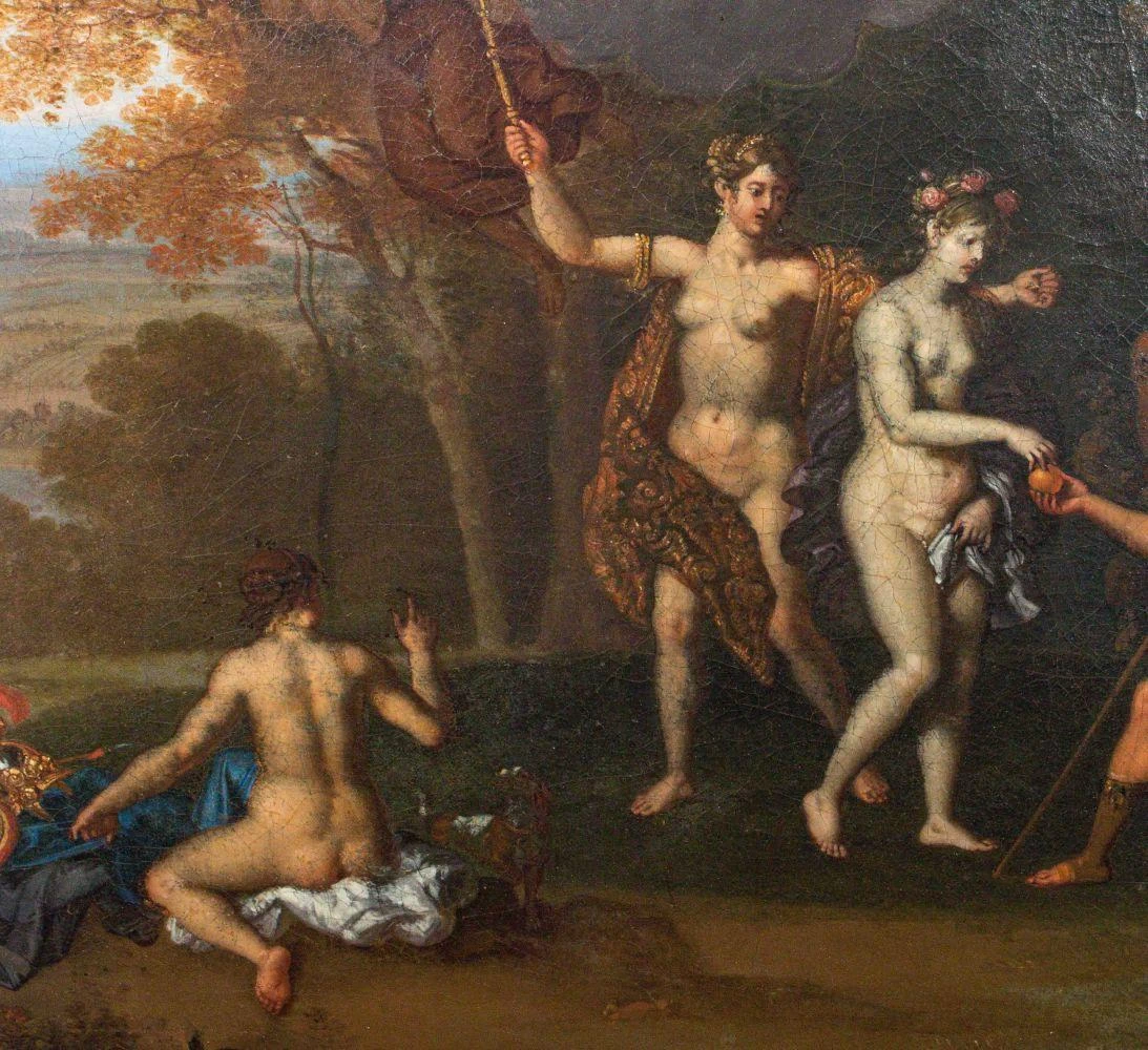Il giudizio di Paride - dettaglio